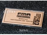 FMA Custom Decals F3  for AN PEQ-15 Case TB1078-03